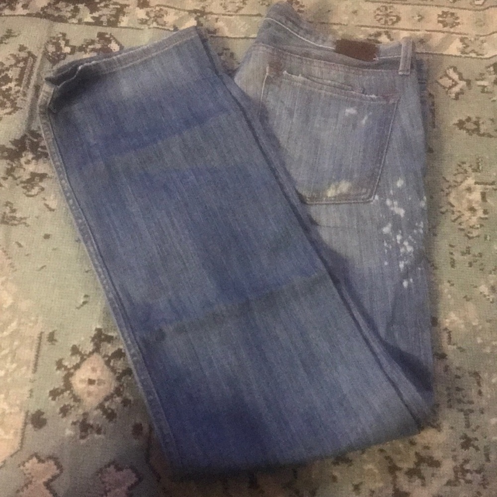 Rare, white oak cone denim, straight leg jeans